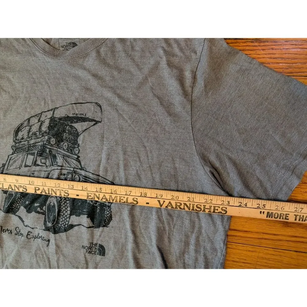 The North Face T Shirt Never Stop Exploring Men's XXL Gray